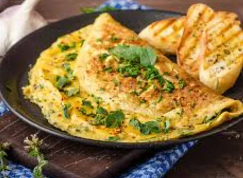 Egg Omlette Double